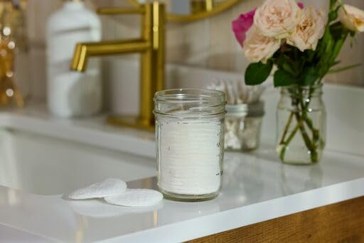 Ball regular-mouth 8oz jars neatly arranged for gift-worthy storage.