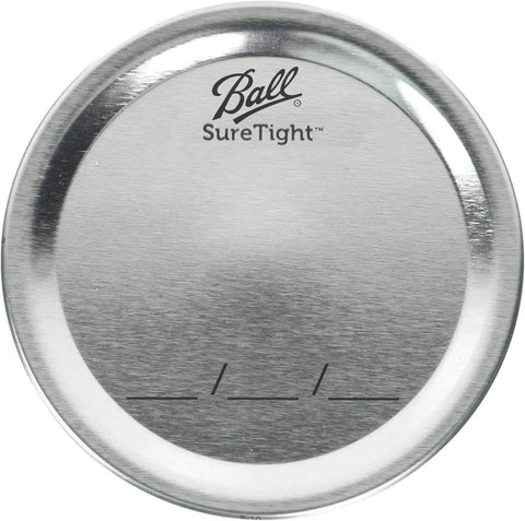 Eight-pack Ball Regular Mouth lid packaging for easy storage
