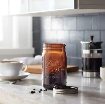 Wide mouth design facilitates easy filling and cleaning for preserves