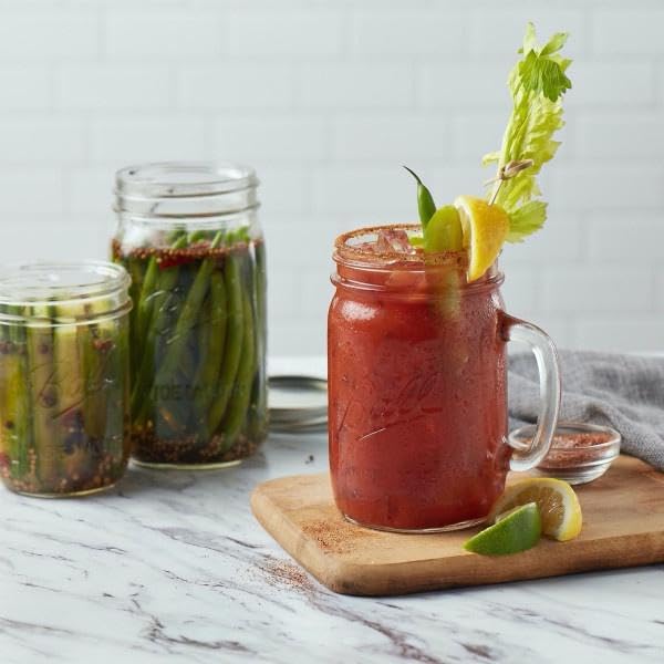 Ball made-in-USA wide-mouth jars emphasize quality and durability.
