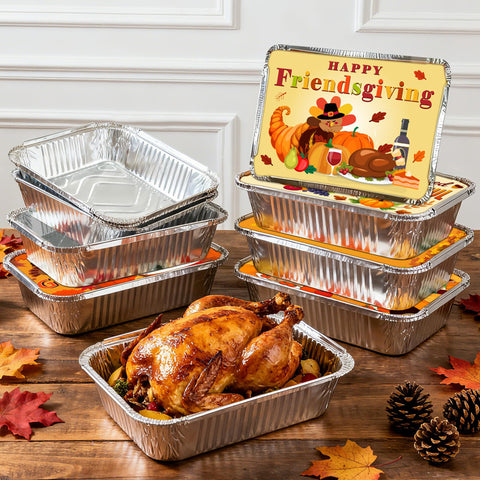 Bamamon aluminum foil pans with strong material for heat retention.