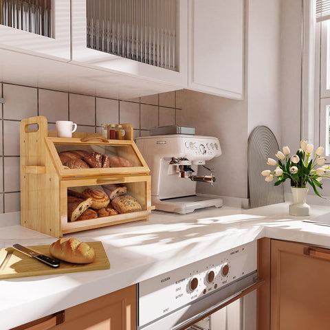 BAMBANG bamboo wood texture highlights durable, crack-free storage