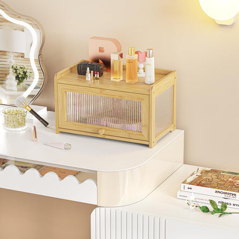 BAMBANG bread box anti-skid feet stabilizing on counter surface