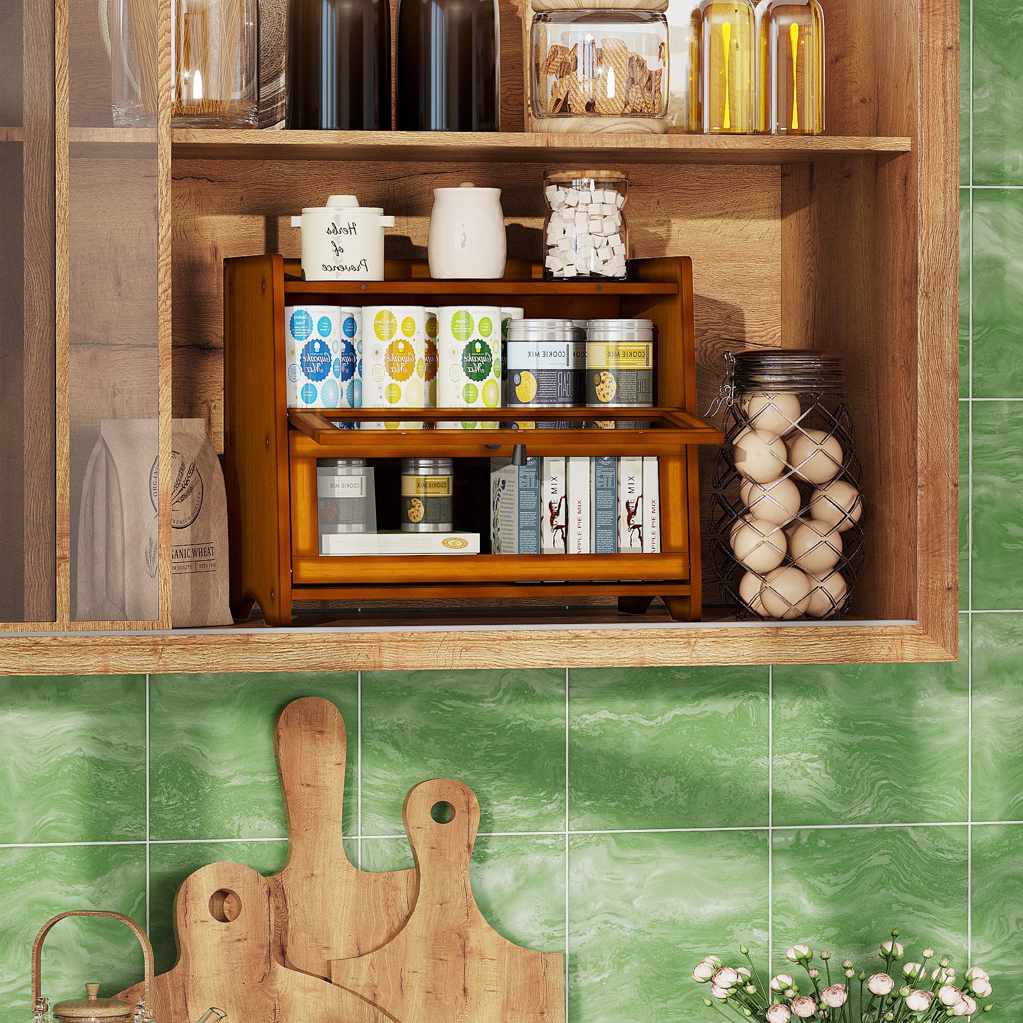 BAMBANG Bread Box versatile storage for bread, fruits, and snacks on the counter