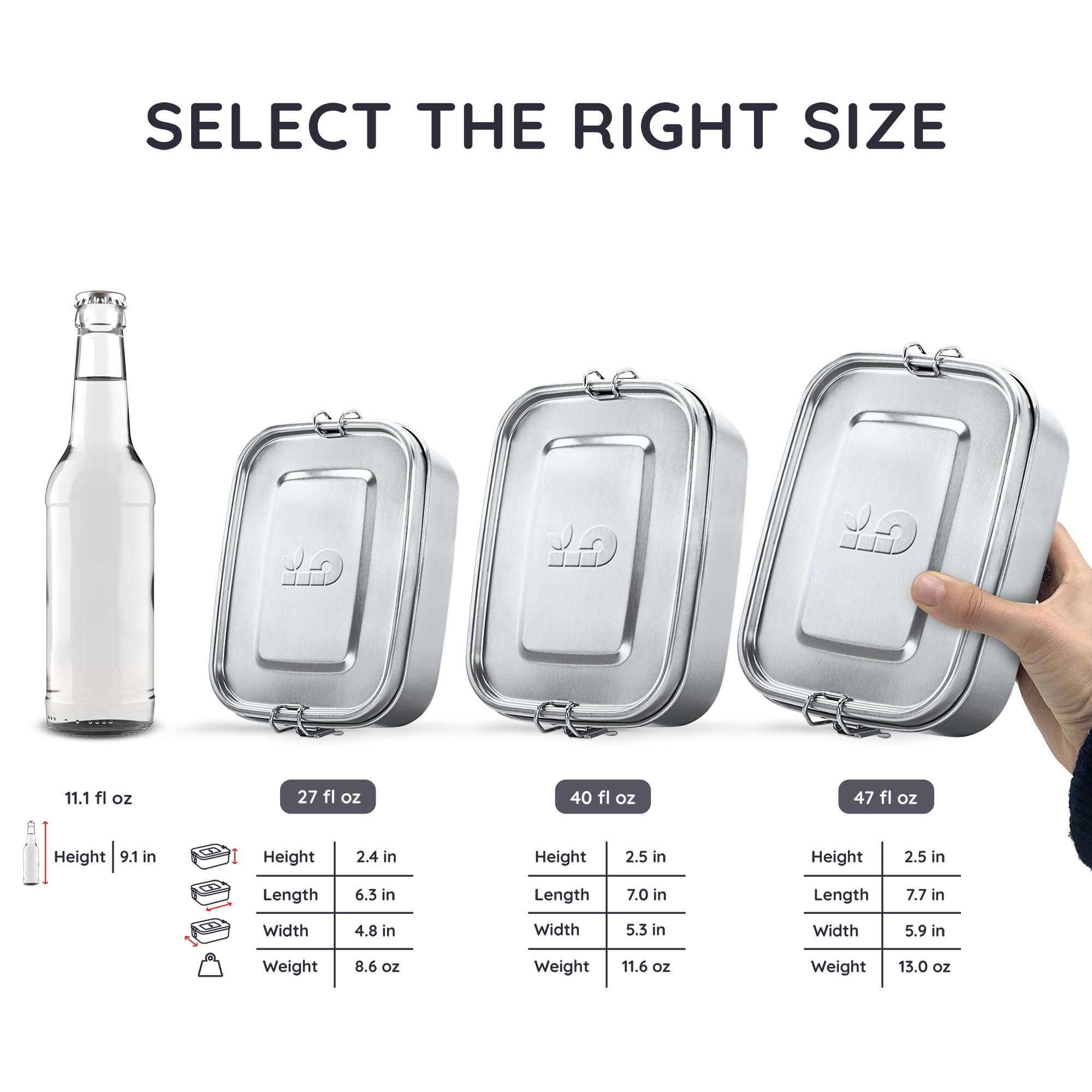 Bambaw BPA-free silicone seal ensures a leak-proof seal during transport.