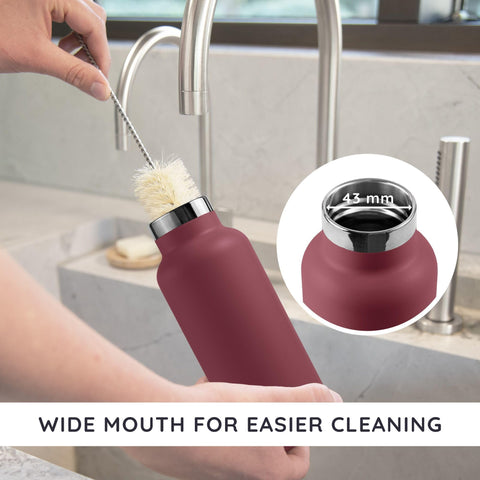 Bambaw leak-proof cap ensures leak-free carry.