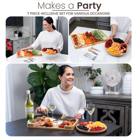 Bambüsi easy-carry handles for indoor and outdoor hosting