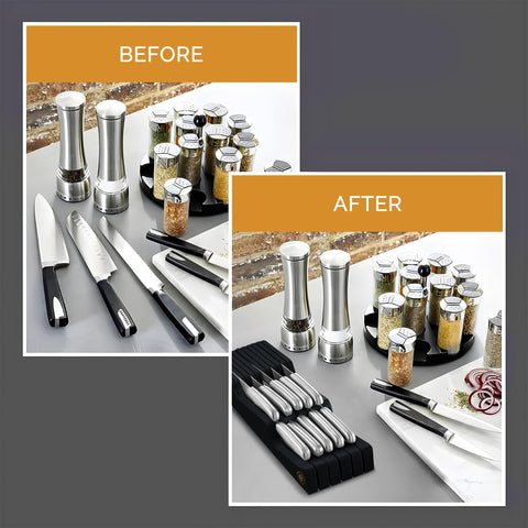 Bambüsi flat, compact fit fits most standard drawers.