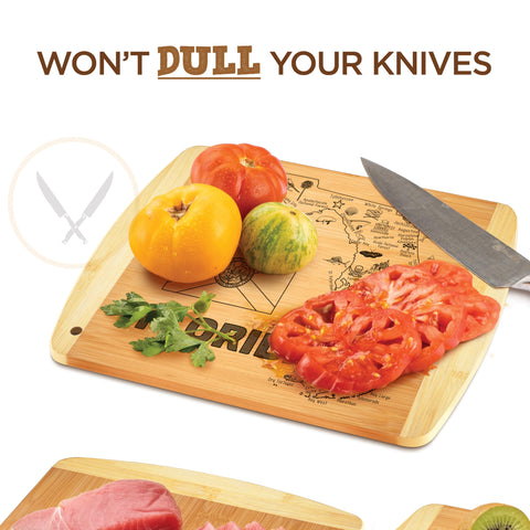 Bambusi Florida souvenir kitchen board for friends and family