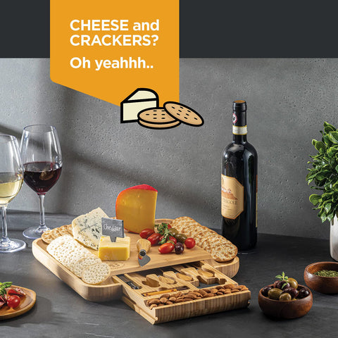 Groove edge design adds space for accompaniments.