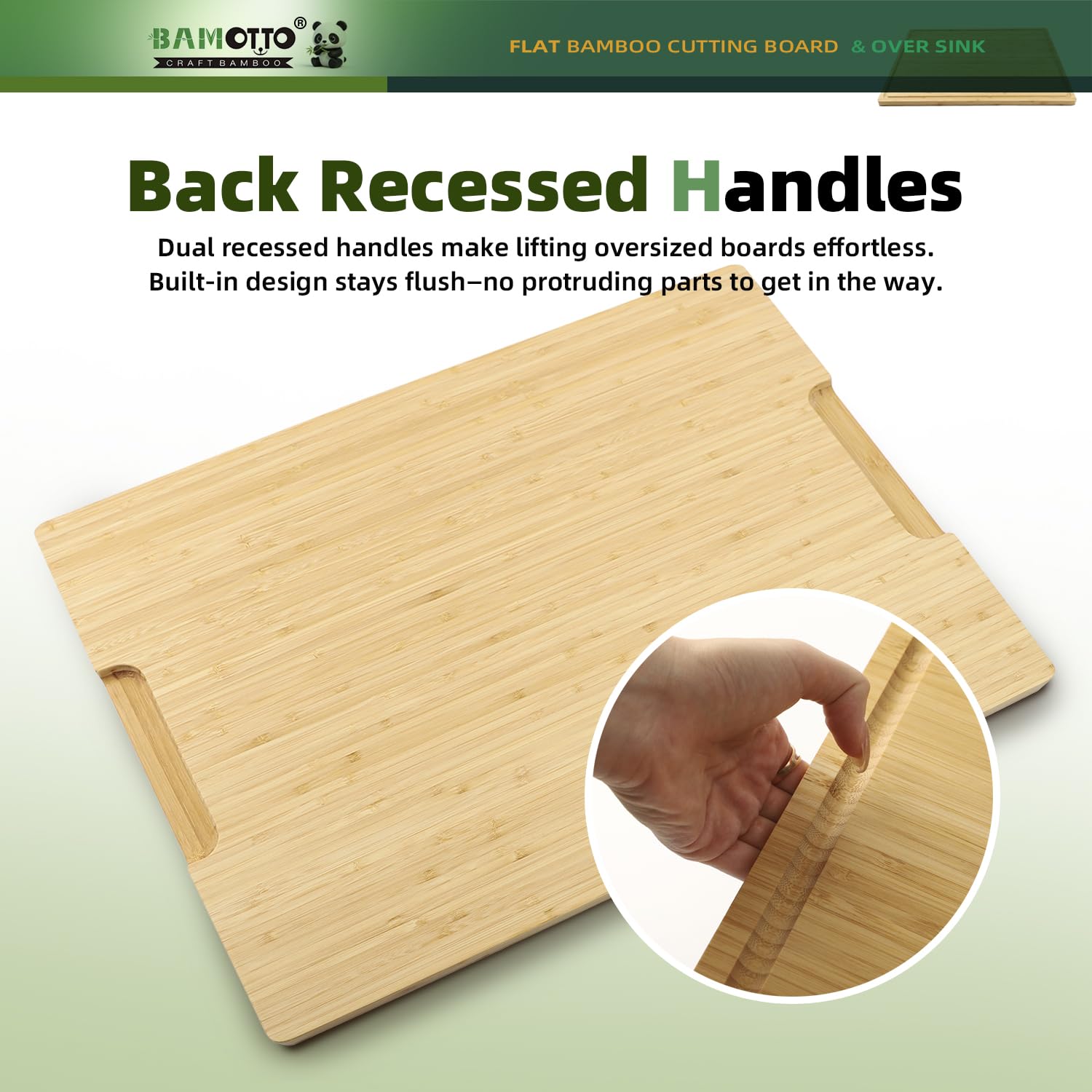 BAMOTTO CRAFTBAMBOO natural bamboo texture highlights eco friendly material