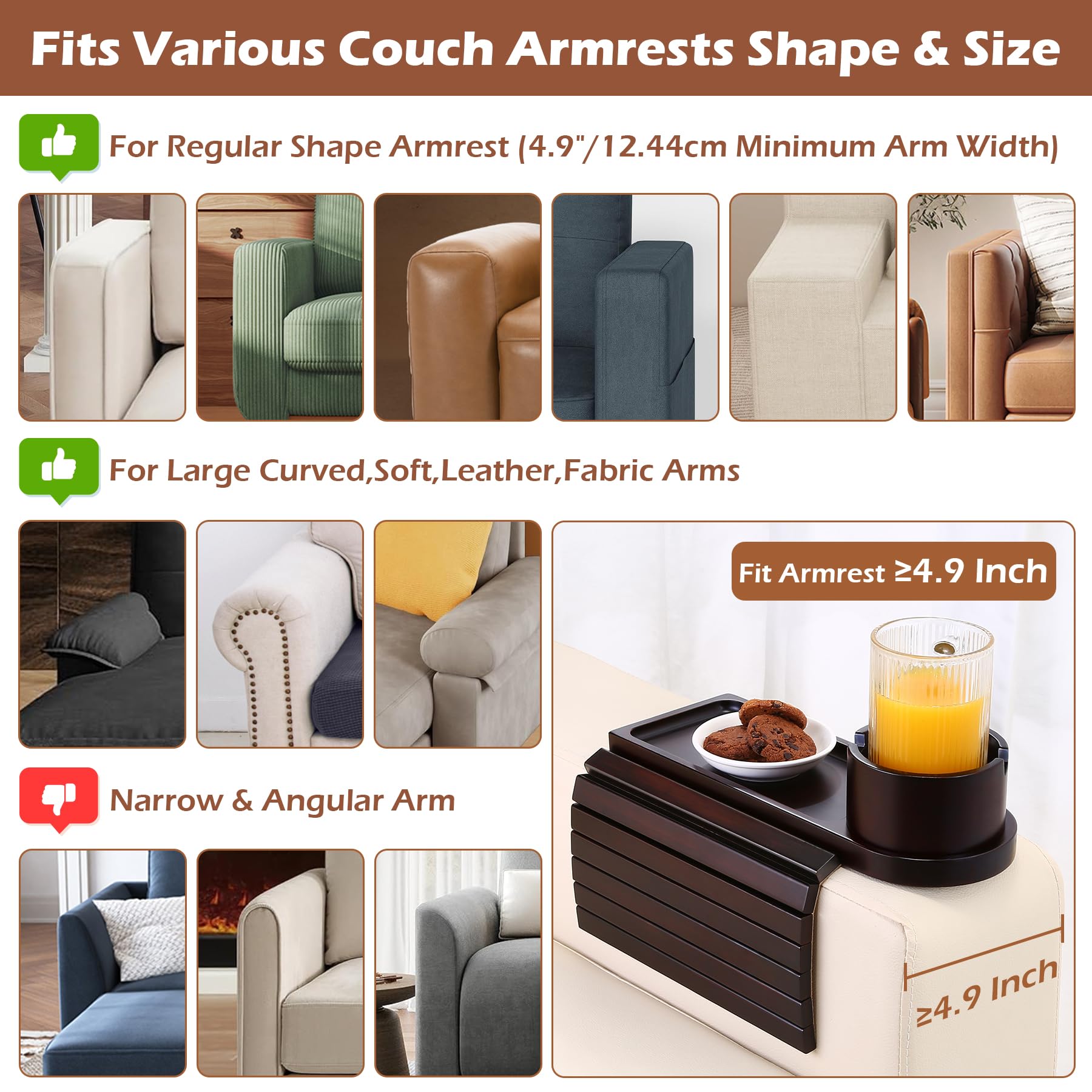 BAMTRAY 360-rotation cup holder enabling easy beverage access from any seat