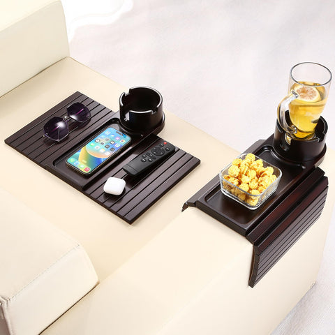 BAMTRAY fits square, flat, or angled armrests for secure use
