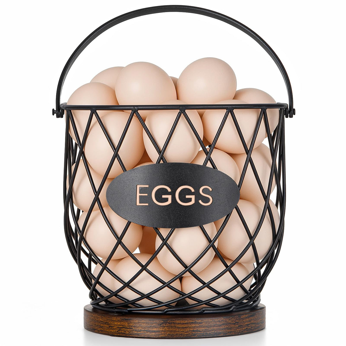 Banawey chicken egg basket with round wire design for easy egg collection