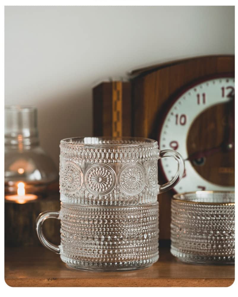 Bandesun gift-ready glass mug set, packaging suitable for weddings or holidays.