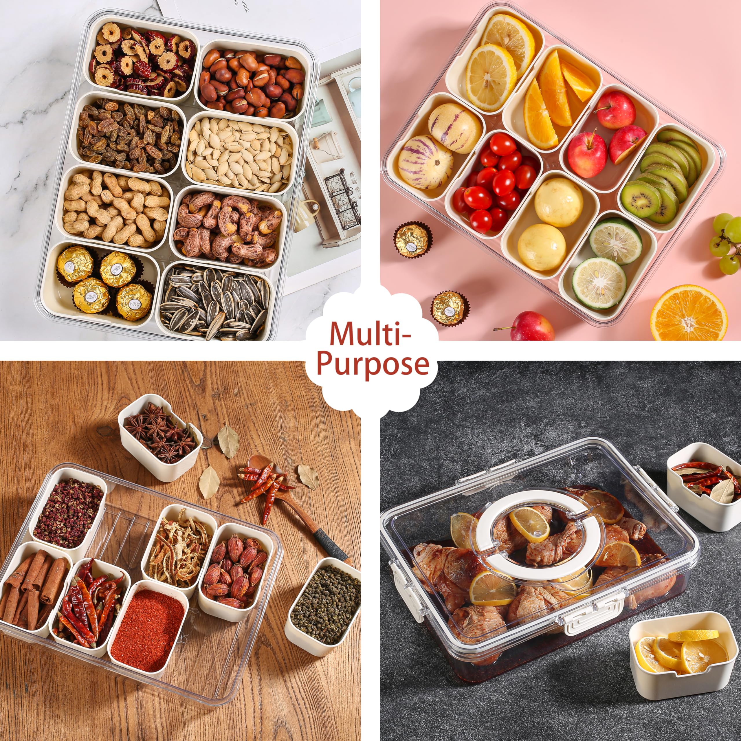 Bandesun transparent design helps quick content identification during gatherings.