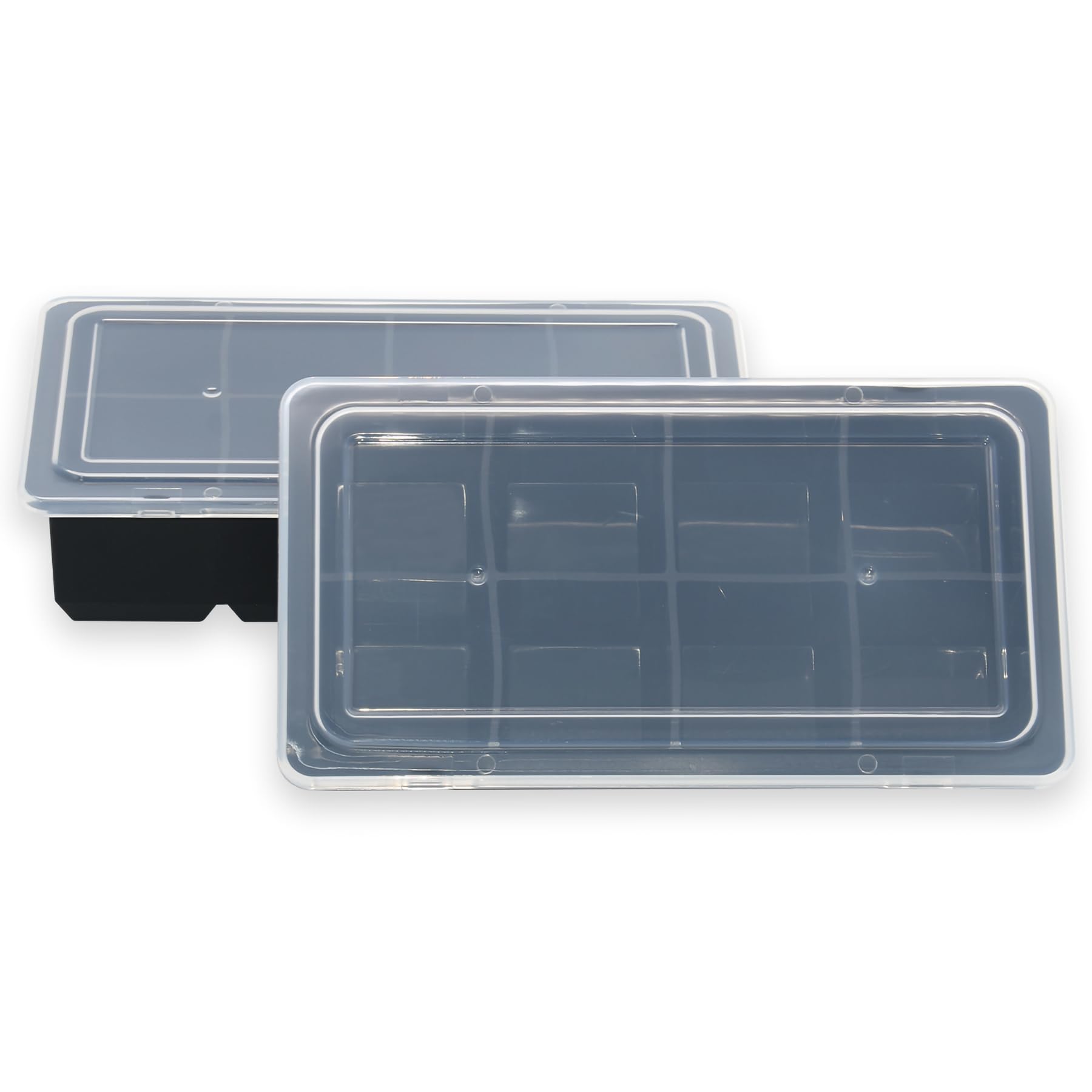 Bangp stackable ice tray with lid keeps freezer odors away
