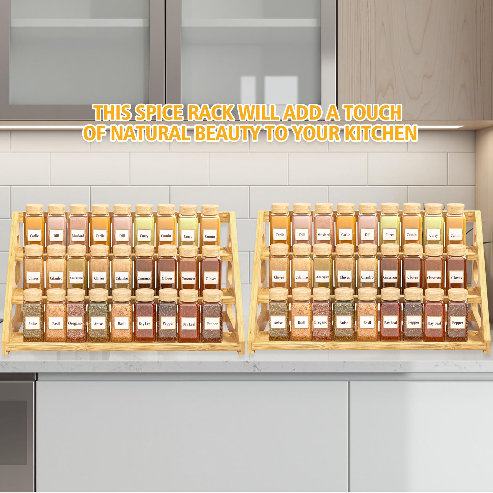 Banlilus on-countertop setup keeps all seasonings within easy reach.