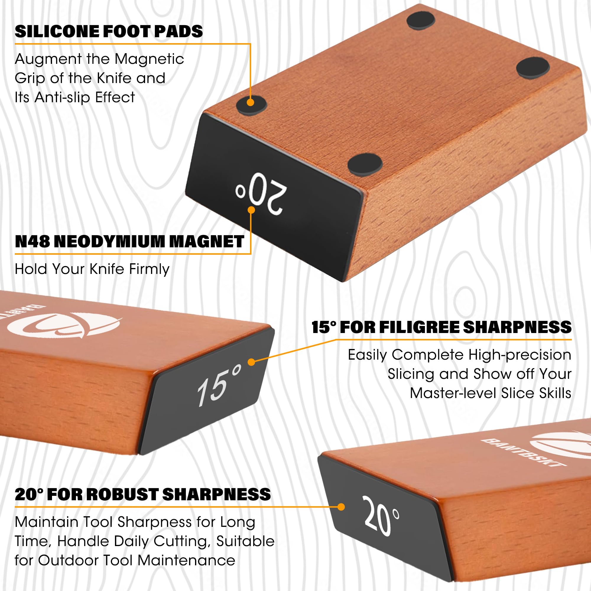BANTBSKT sharpener kit diamond plate 1000 refines edge for precision