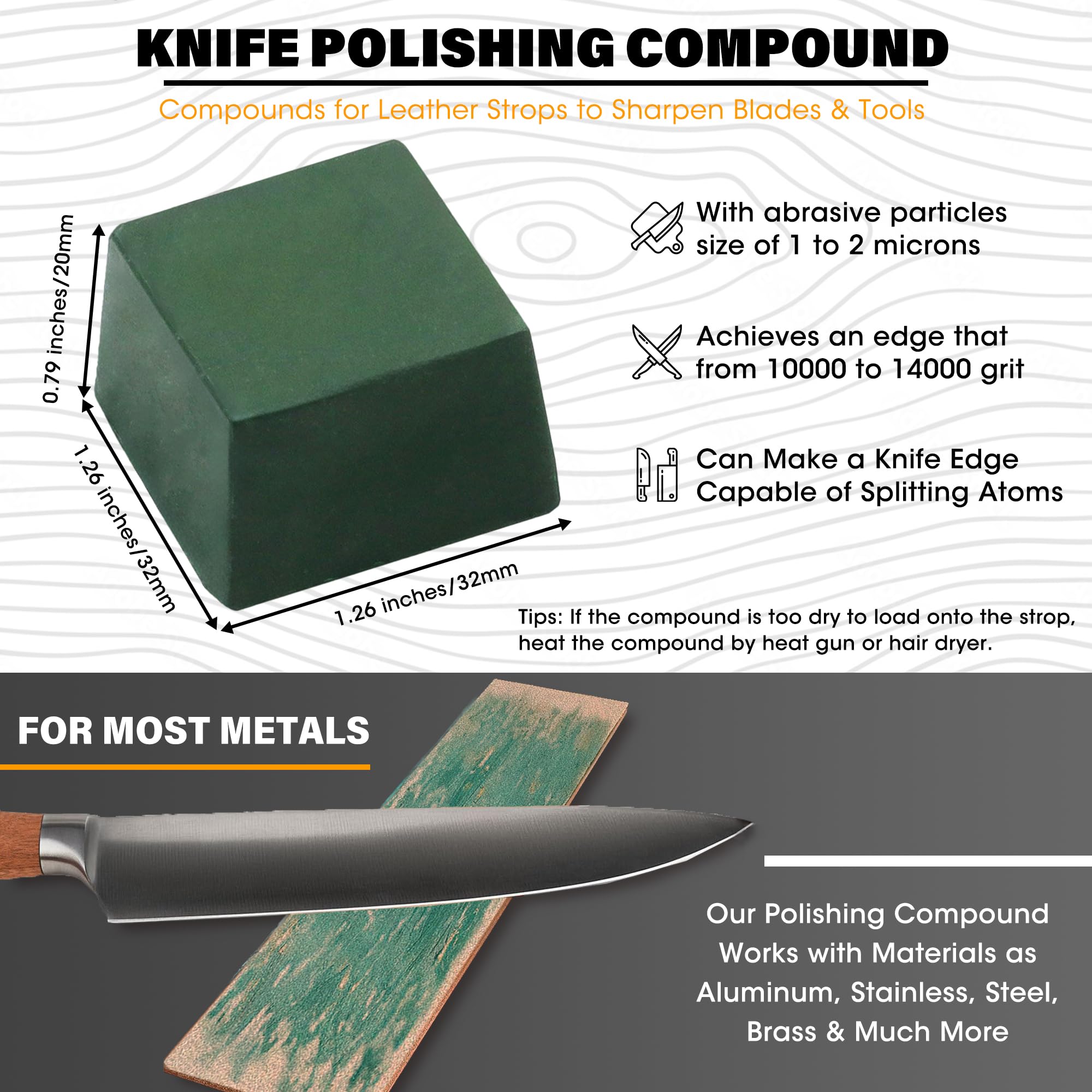 BANTBSKT sharpener kit polishing compound for final polish