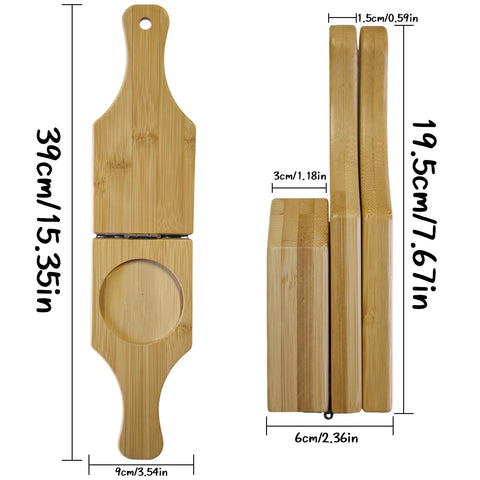 Bantlou Tostonera close-up reveals natural bamboo texture and durable finish.