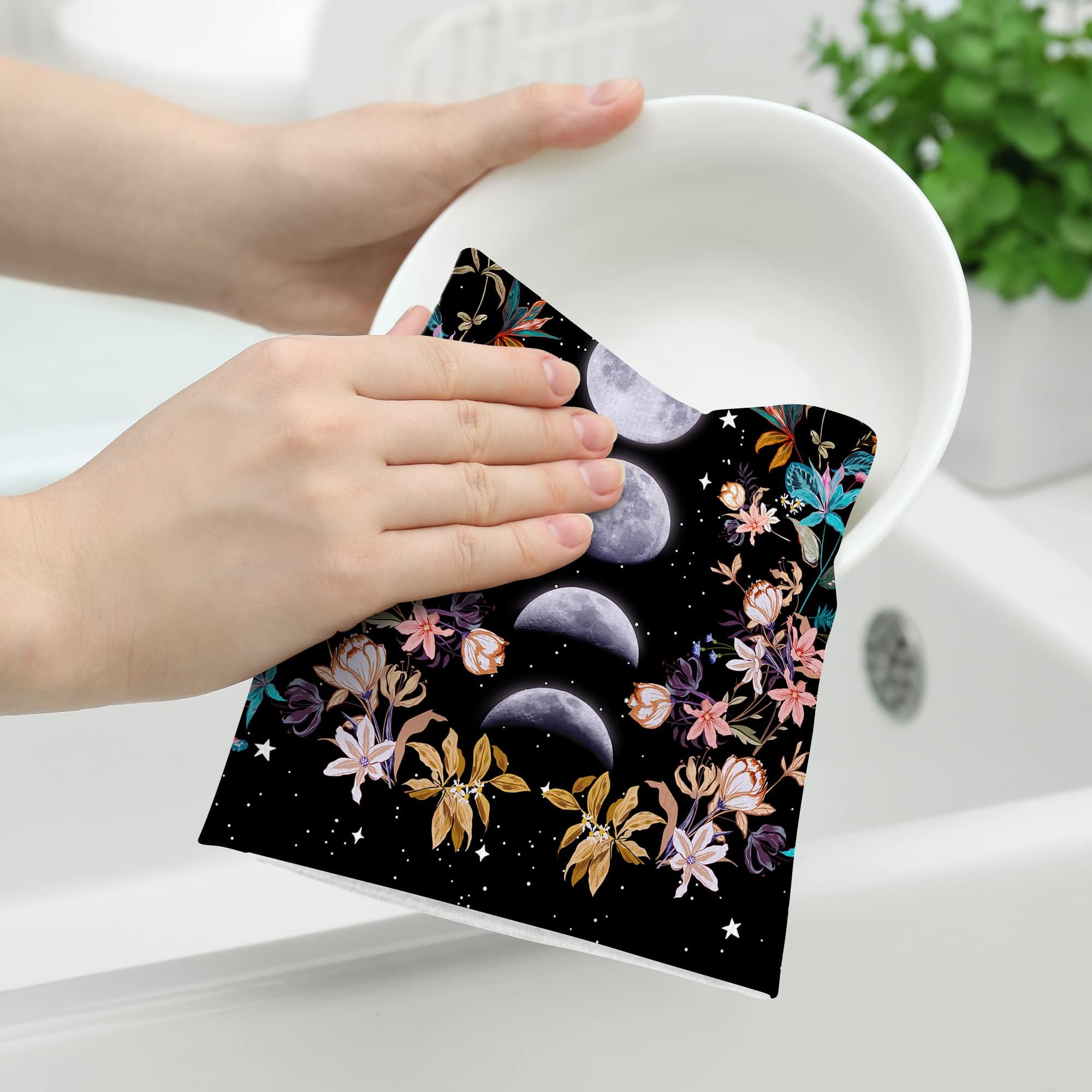 Bapcoku Gothic Bohemian towels for stylish kitchen use