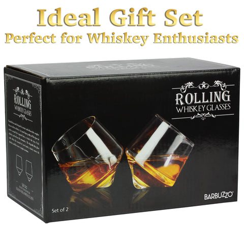 Barbuzzo versatile set ideal for whiskey, wine, and cocktails at home.