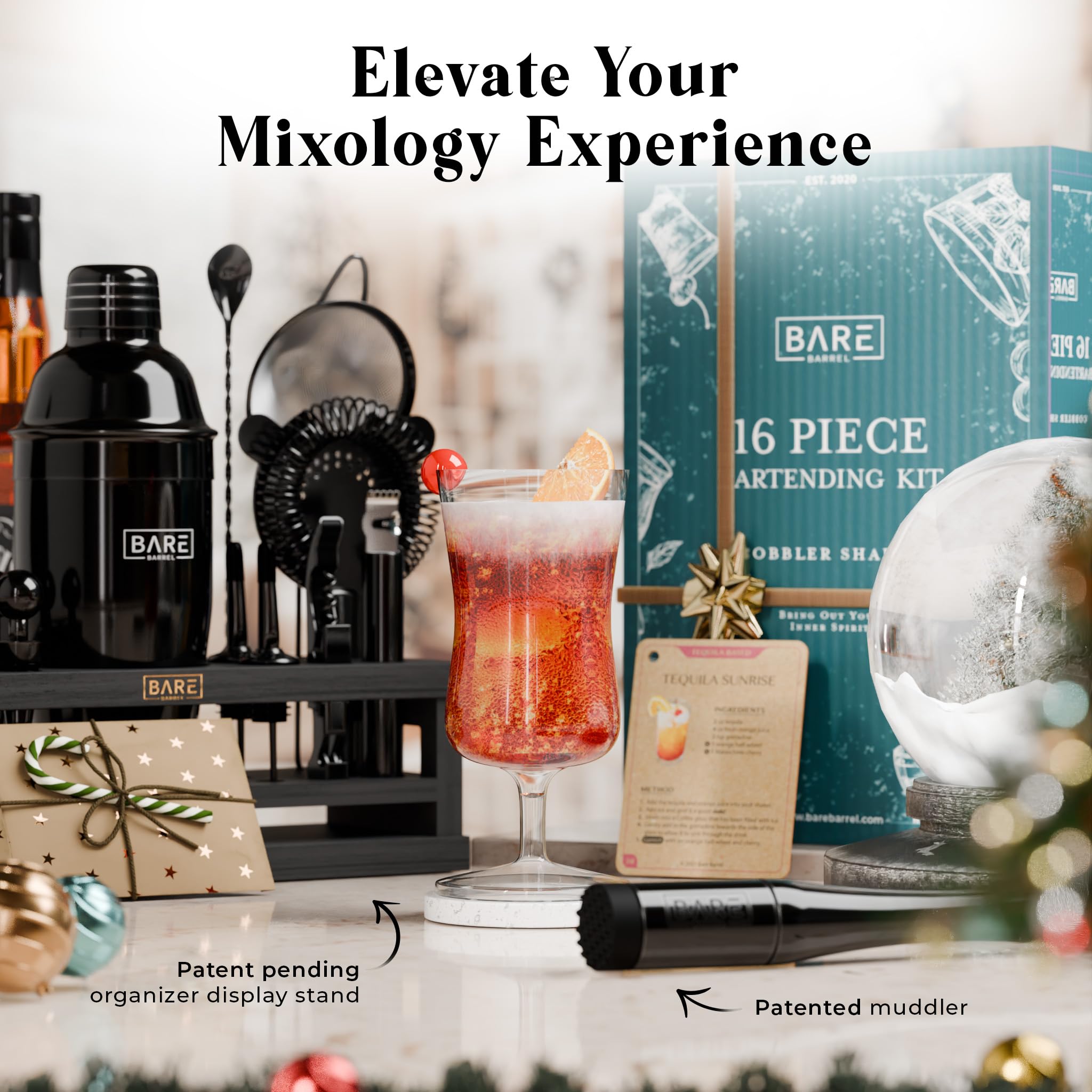 Bare Barrel rust-resistant stainless steel construction lasts longer.