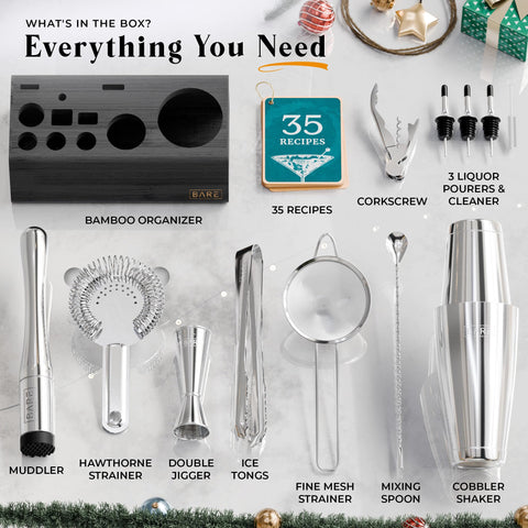 Bare Barrel stainless steel tools are rust-resistant for long-lasting performance