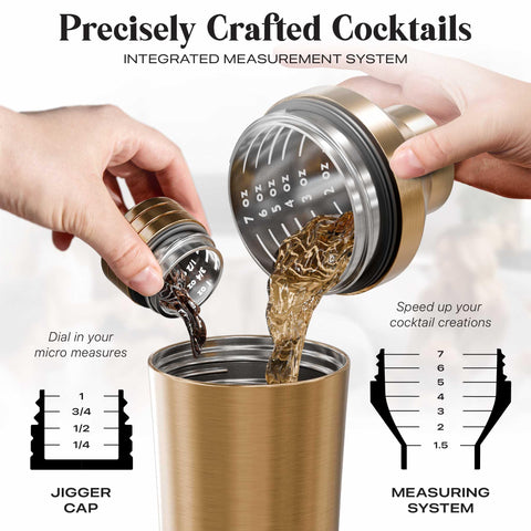 Bare Barrel travel bag included for portable bar setups.