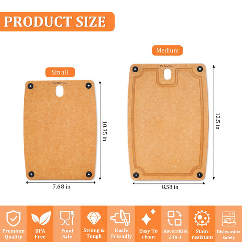 Small Barenthal board measures 10.4 by 7.7 inches.