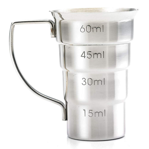Barfly M37108 jigger 60 ml capacity for precise pours