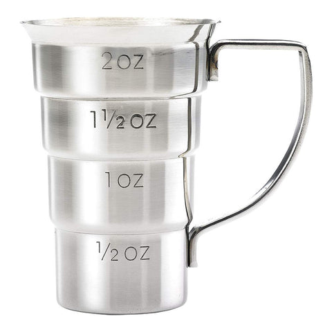 Barfly M37108 jigger durable single-piece stainless body for lasting accuracy