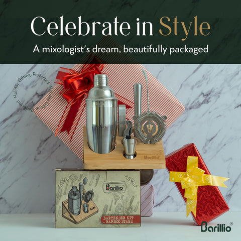 Elegant silver finish kit for everyday entertaining at home