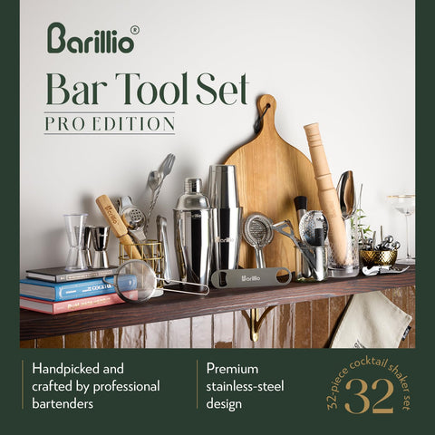 Barillio Pro Edition ice muddler for fresh crushed ice.