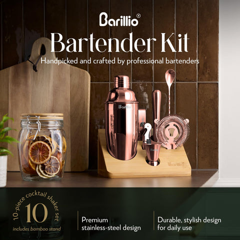 Barillio recipe booklet guides you through classic and modern cocktails