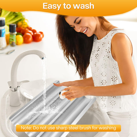 Barlket baguette pan dough cutter kit helps score and portion dough.