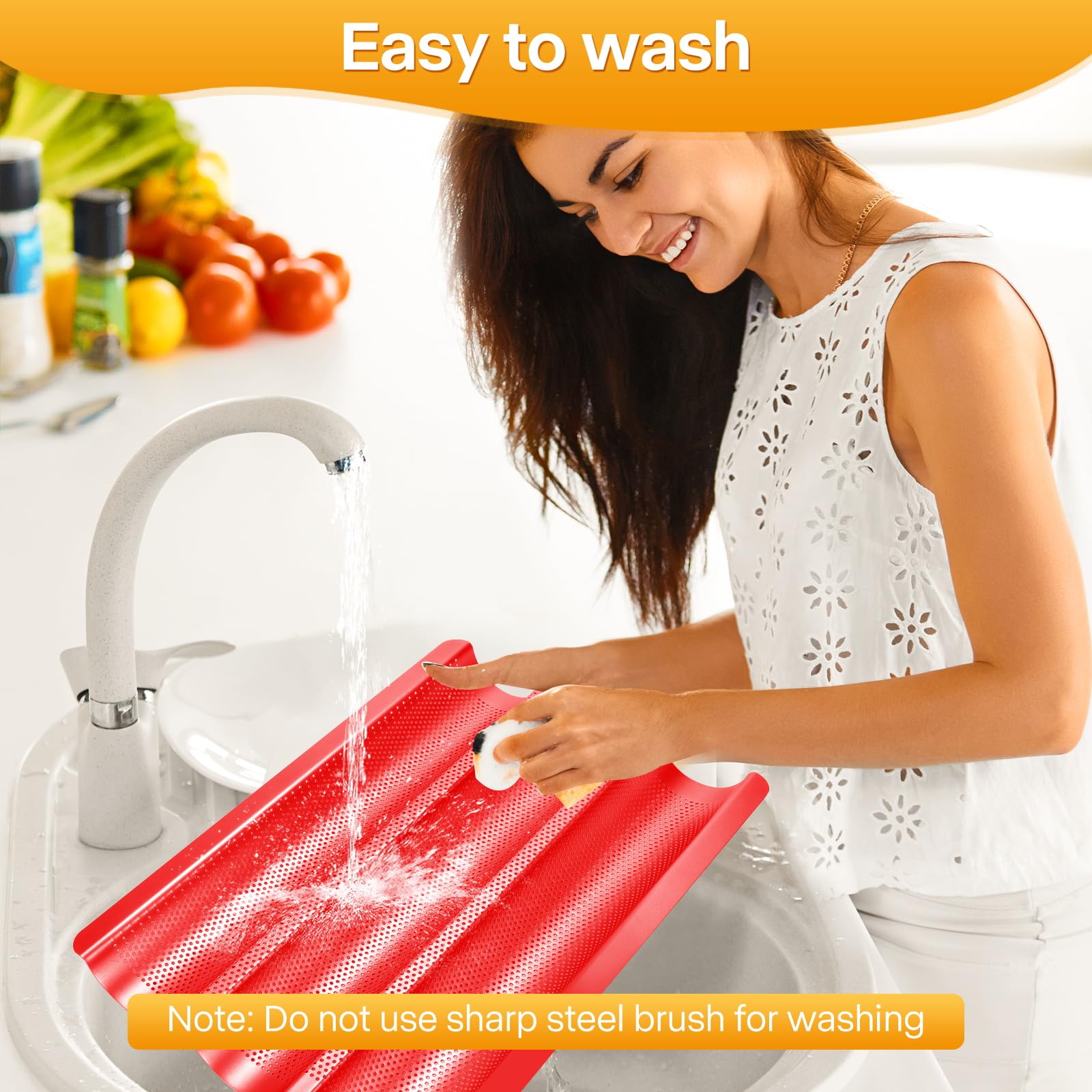 Barlket even baking promise with 3-slot design and airflow