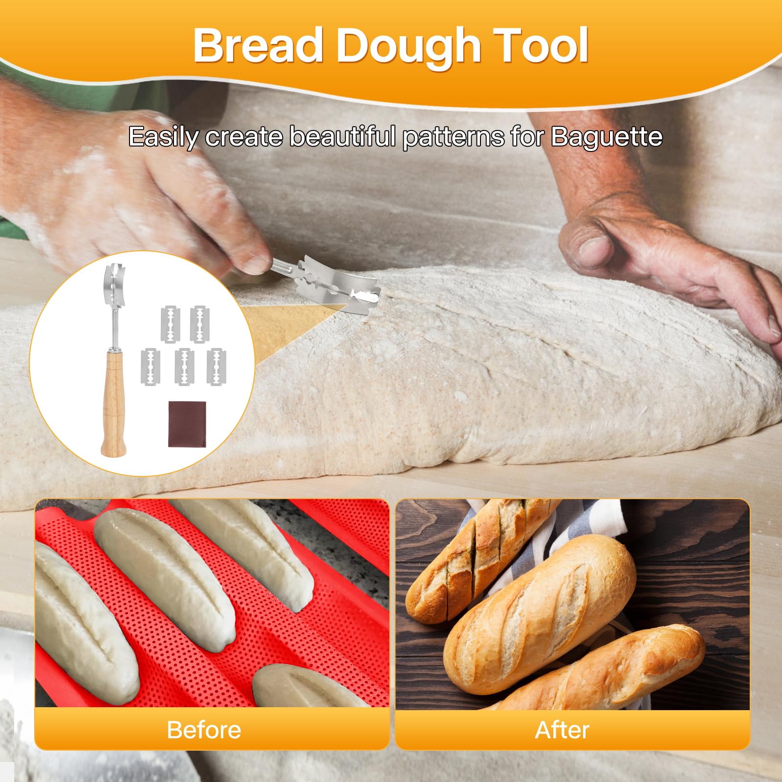 Barlket nonstick coating enables easy release and quick cleanup