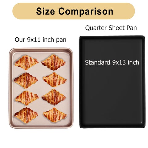 Barlket heavy-gauge carbon steel sheet pan for durable, even heat.