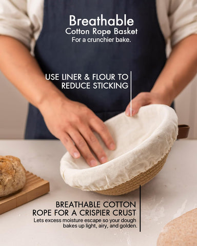 BARoyal oval banneton preserves dough form for artisan loaves.