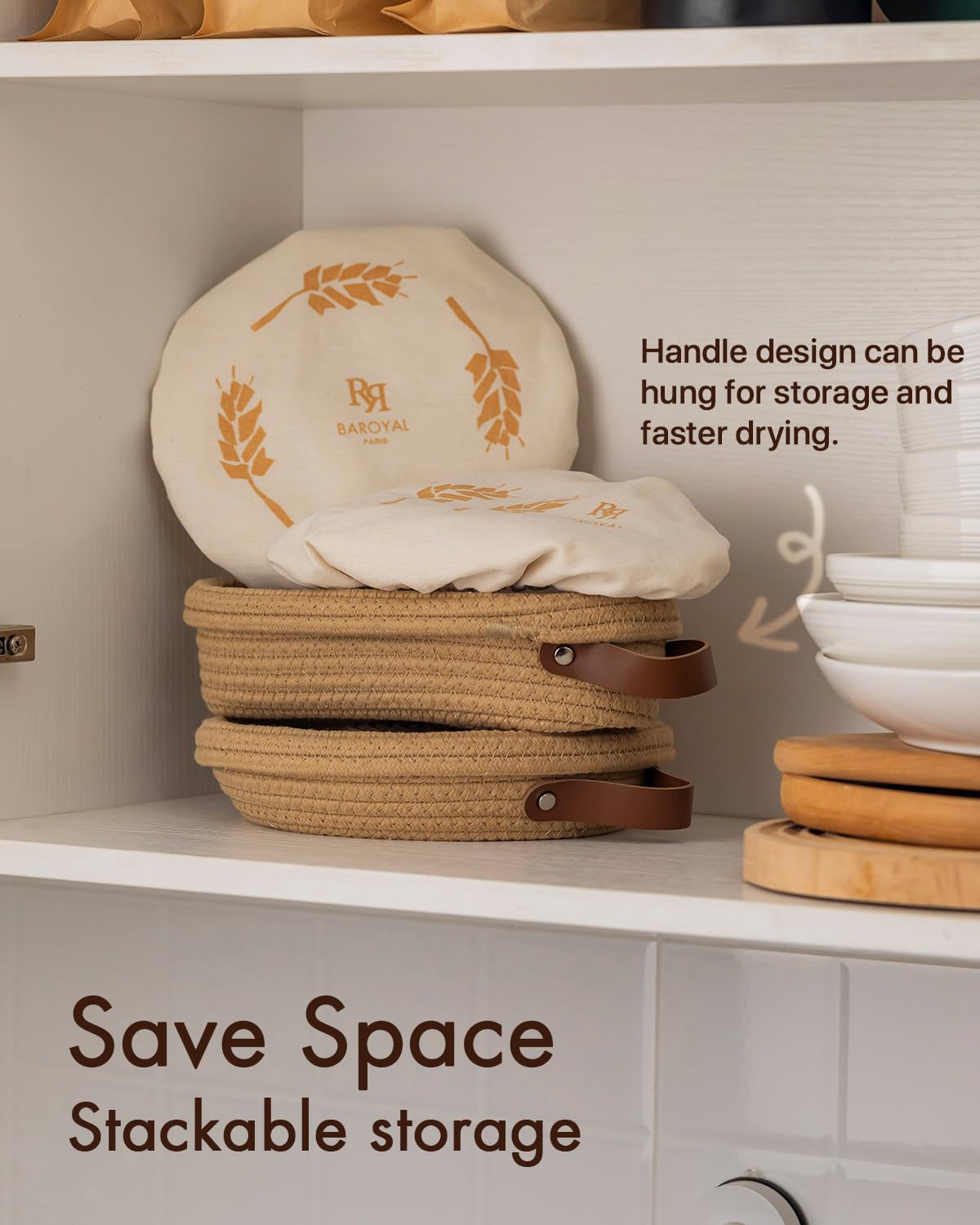 BARoyal easy-clean basket simplifies post-bake maintenance.