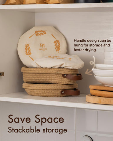 BARoyal easy-clean basket simplifies post-bake maintenance.