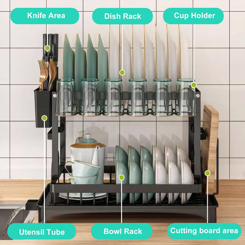 Barphygo cutting board holder within the rack for easy access