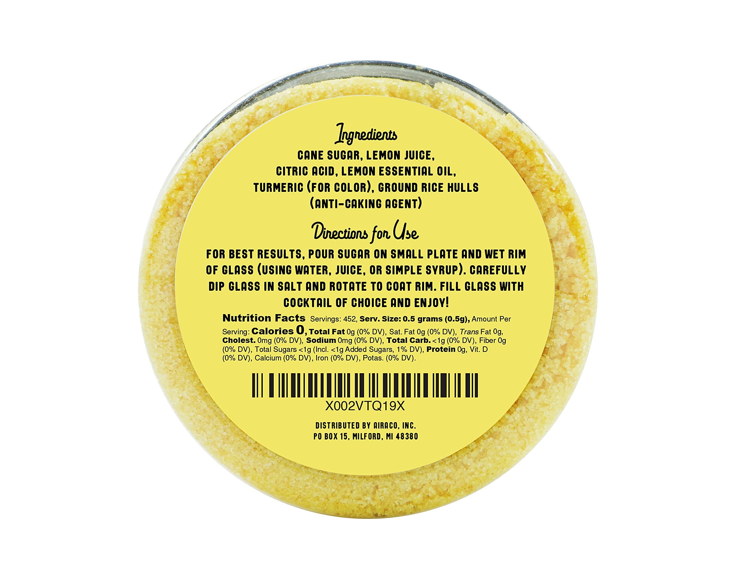 Barrel Roll serving at a party enhances drinks with premium sugar rimmer.