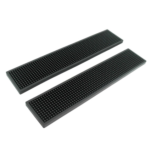 BARsics bar rail mat 175x35 inches two-pack keeps countertops clean