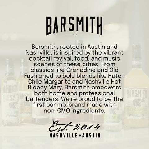 Barsmith Old Fashioned Mix glass-ready-setup - perfect starter for entertaining at home
