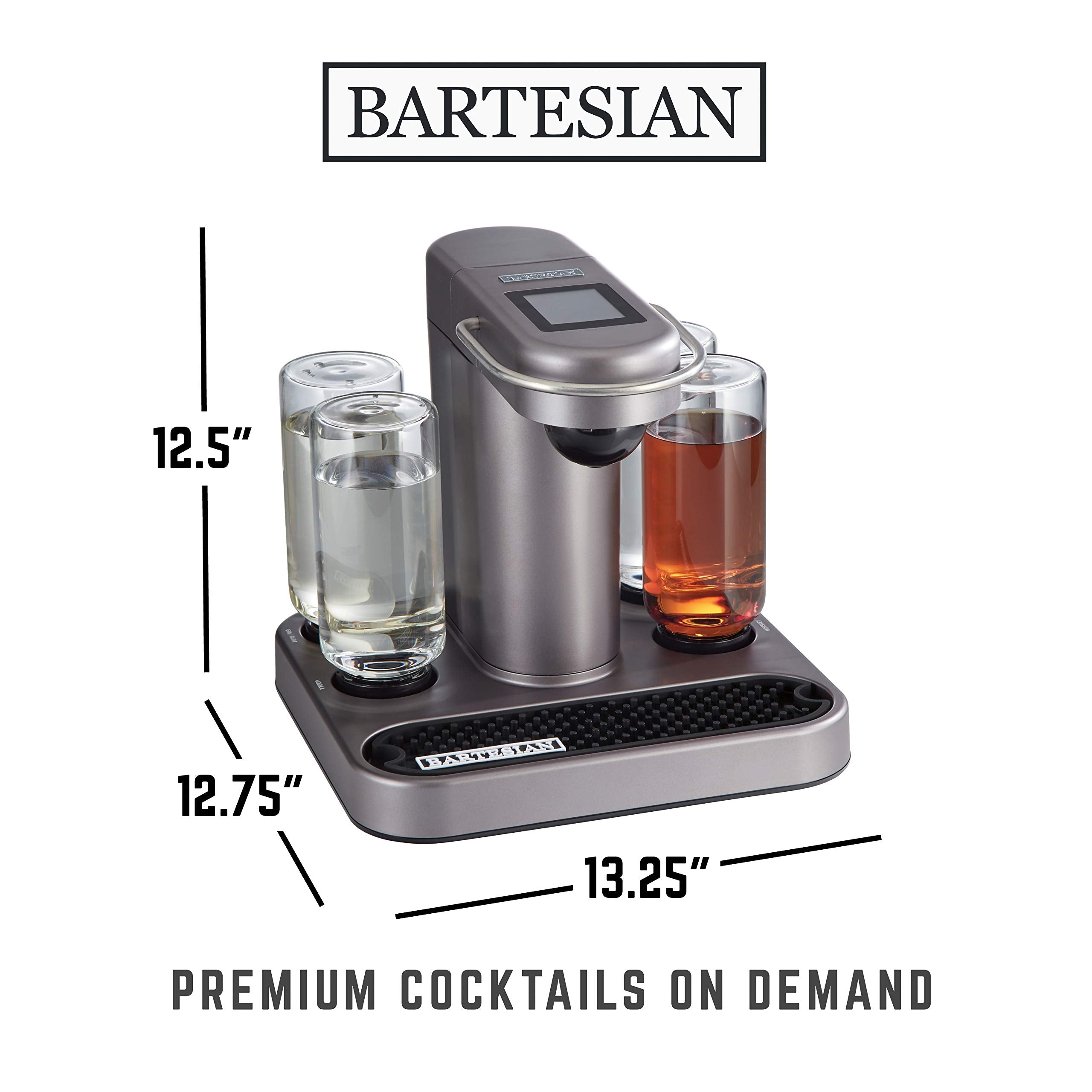 Bartesian dishwasher-safe parts ready for simple cleanup.