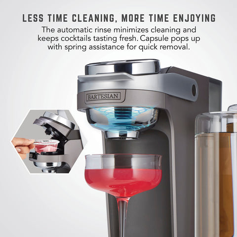Bartesian Duet compact design fits neatly on a countertop