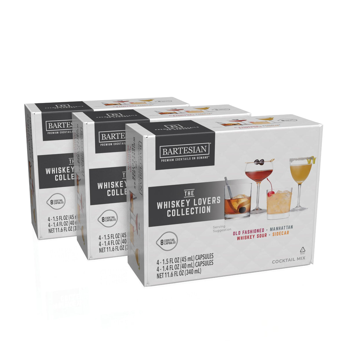 Bartesian whiskey-lovers capsules deliver consistent pours for home cocktails.